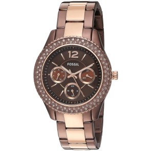 Watch strap Fossil ES4079 Stainless steel Multicolor 18mm
